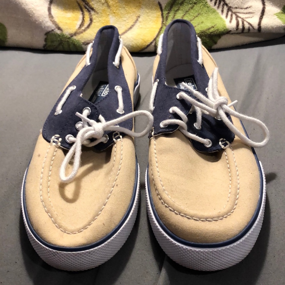 Men’s Polo by Ralph Lauren boat shoes